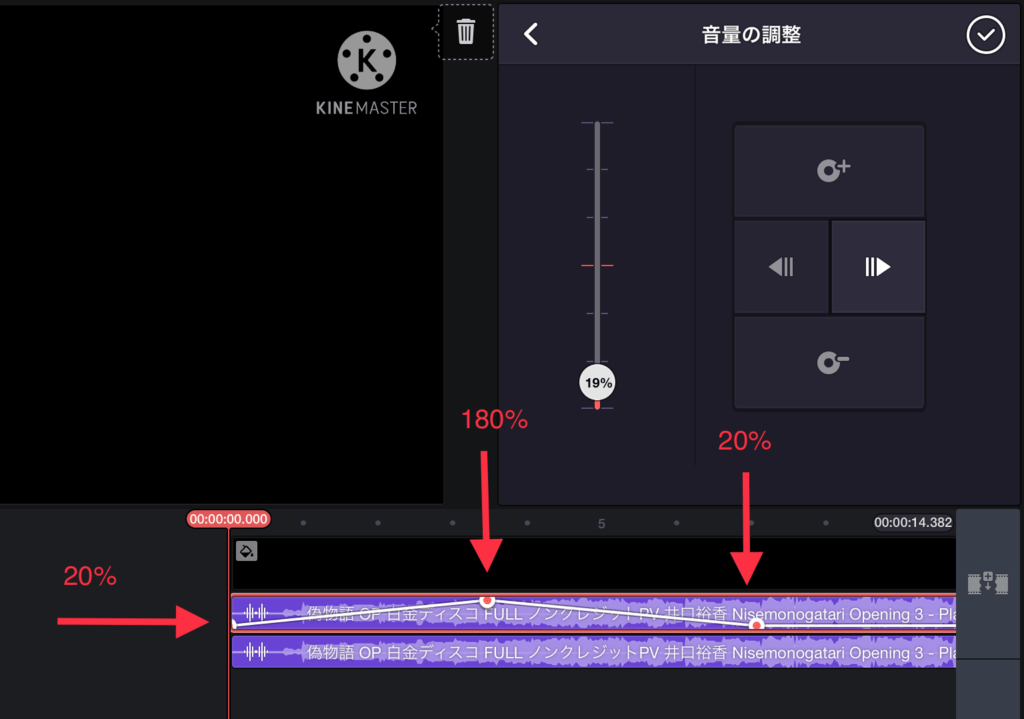 キネマスター Kinemaster の機能や使い方 立体音響やクロマキー合成の方法 倍速 ゆっくり動画も解説 はこぶブログ